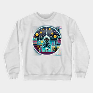 Pixel Pinnacle Arcade Crewneck Sweatshirt